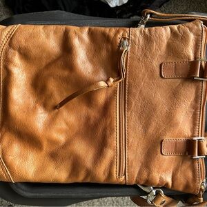 Maurizio Taiuti Leather Crossbody Shoulder Bag